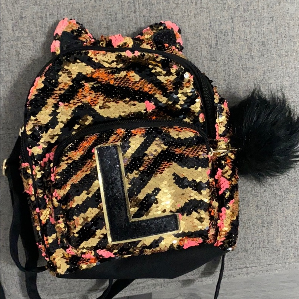 Girls' Flip Sequin Mini Backpack - Picture 2 of 8